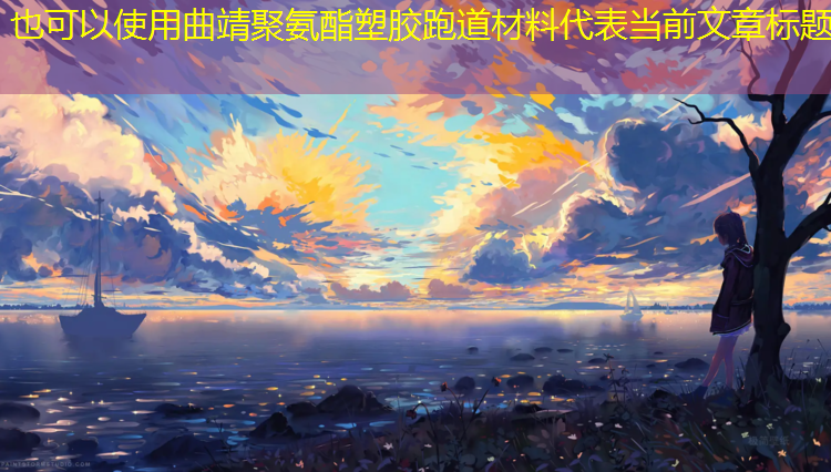 曲靖聚氨酯塑胶跑道材料